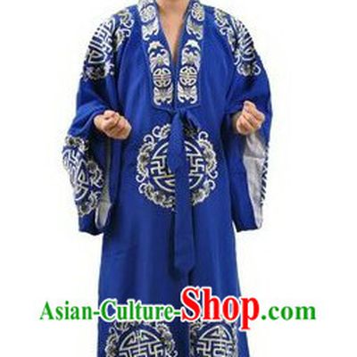 Ancient Chinese Father-in-law Costumes and Hat for Men