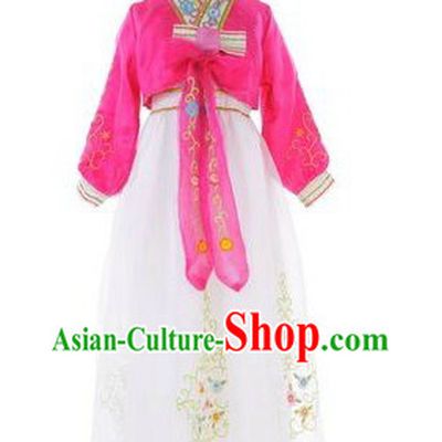 Traditional Chinese Korean Nationality Clothing for Kids