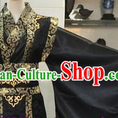 Ancient Chinese Black Cosplay for Men