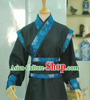Ancient Chinese Black Paladin Costumes for Boys