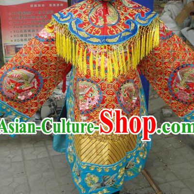 Chinese Classical Peking Opera Embroidered Phoenix Empress Costumes for Women