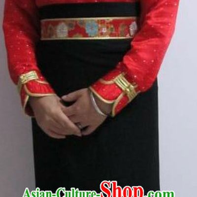 Traditional Chinese Tibetan Ethnic Daily Clothes for Women