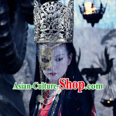 Ancient Princess Handmade Crown and Mask