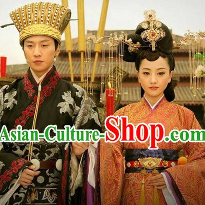 Ancient Chinese Bridal Hat and Hair Styles for Men and Women
