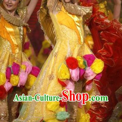 Chinese Entree Dance Costume for Women