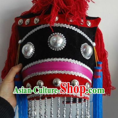 Chinese Yi Minority Dancing Hat for Women