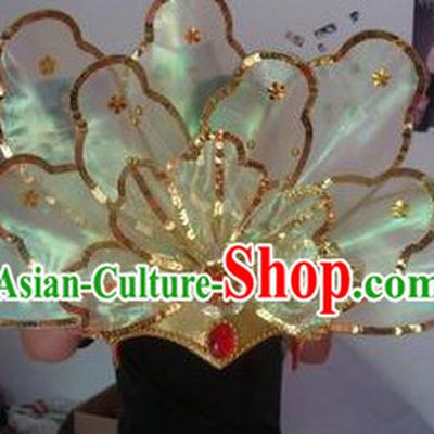 Chinese Classical Dancing Big Flower Headpiece for Women