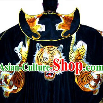 Chinese Embroidered Tiger Cape