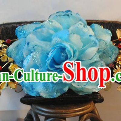 Qing Dynasty Chinese Palace Princess Manchu Wig for Women
