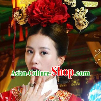 Qing Dynasty Chinese Imperial Princess Phoenix Headpieces