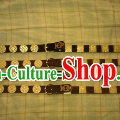 Chinese Song Dynasty Handmade Hanfu Clothing Belt for Men