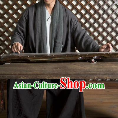 Chinese Classical Hanfu Clothing Complete Set for Wise Man