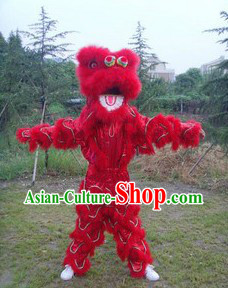 One Person Lion Dance Costume Complete Set