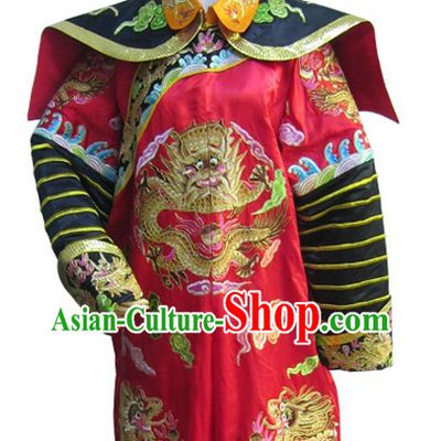 Chinese Qing Dynasty Imperial Prince Wedding Dress for Men