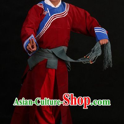 Ancient Chinese Policeman Costumes and Hat for Men