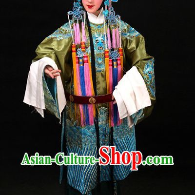 Traditional China Peking Opera Lao Dan Costumes