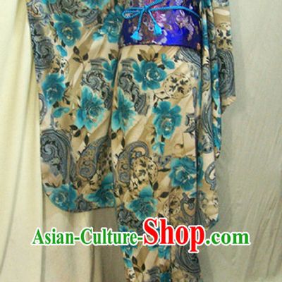 Japanese Kimono Costumes Complete Set for Women