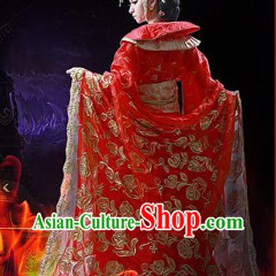 Chinese Classic Red Empress Wedding Dress
