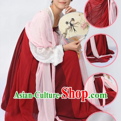 Ancient Chinese Tang Dynasty Guzhuang Clothing for Women