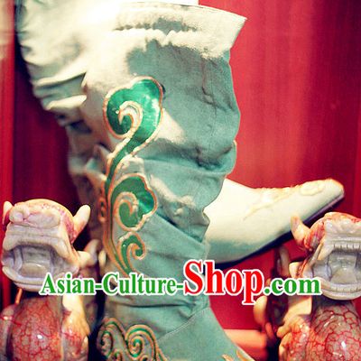 Ancient Chinese Classical Guzhuang Long Boots