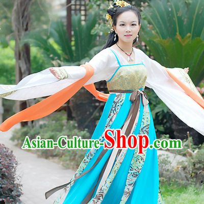 Ancient Chinese Tang Dynasty Palace Dancer Costumes for Women