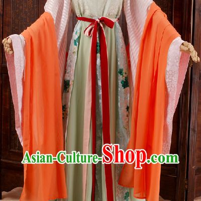 Ancient Chinese Tang Dynasty Clothing for Girls