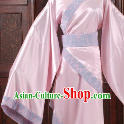 Traditional Chinese Pink Hanfu Clothing for Women