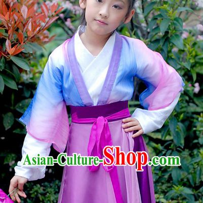 Ancient Chinese Tang Dynasty Clothing for Kids