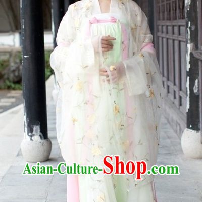 Traditional Chinese Tang Dynasty Spring Clothing for Women