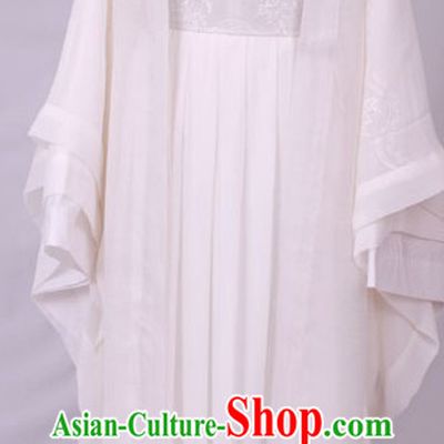 Ancient Chinese White Fairy Costumes Complete Set for Women