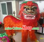Traditional Chinese Northern Lion Dance Costumes Complete Set