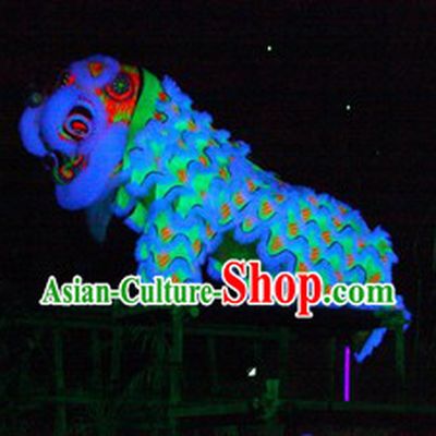 Luminous Supreme Business Promotion and Celebration Lion Dance Costume Complete Set