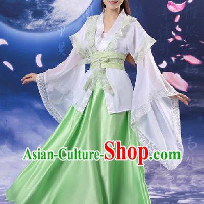 Ancient Chinese Beauty Hanfu Clothing Complete Set for Women