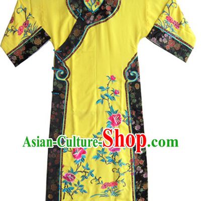 Traditional Chinese Opera Manchu Qing Dynasty Cheongsam Qipao for Women
