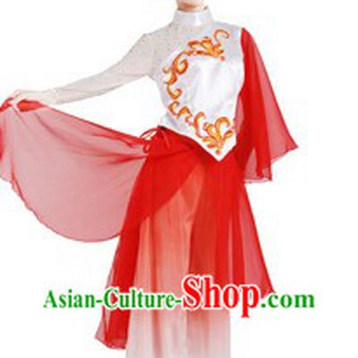 Chinese Yangge Folk Dancing Costume for Women