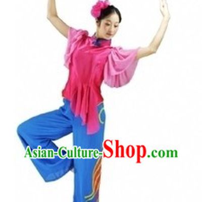 Traditional Chinese Yangge Dance Costumes for Women