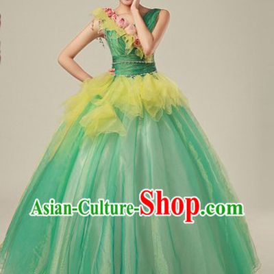 Traditional Chinese Solo Competition Uniform for Women