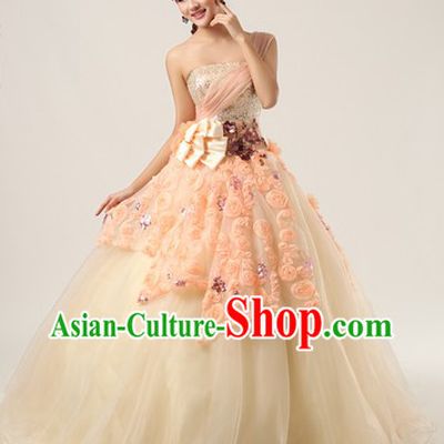 Traditional Chinese Solo Competition Uniform for Women