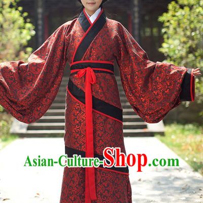 Ancient Chinese Red Clothing for Women