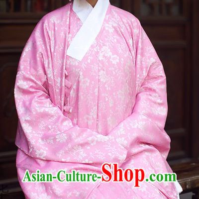 Ancient Chinese Pink Clothing for Women