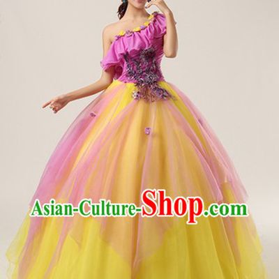 Chinese Modern Solo Competition Clothing for Women