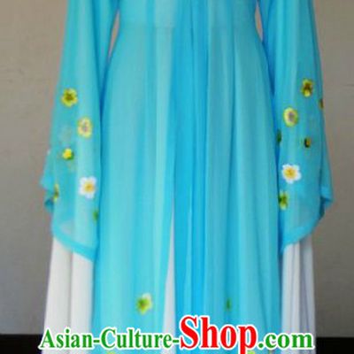 Ancient Chinese Opera Blue Dan Costumes for Women