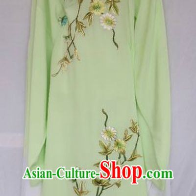 Ancient Chinese Embroidered Leaf Young Men Long Robe