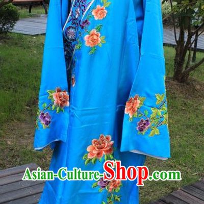 Ancient Chinese Opera Xiao Sheng Embroidered Robe for Men