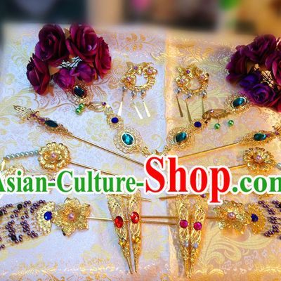 Ancient Chinese Princess Hair Accessories Complete Set