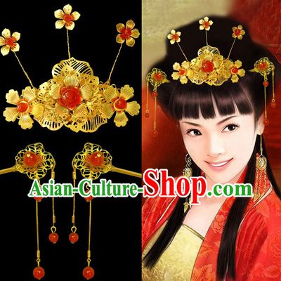 Ancient Chinese Bride Wedding Headdress for Women