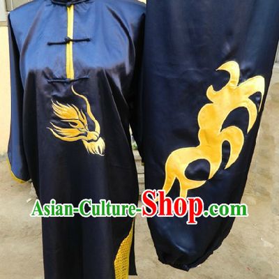 Traditional Chinese Long Fist Kung Fu Stage Performance Uniforms