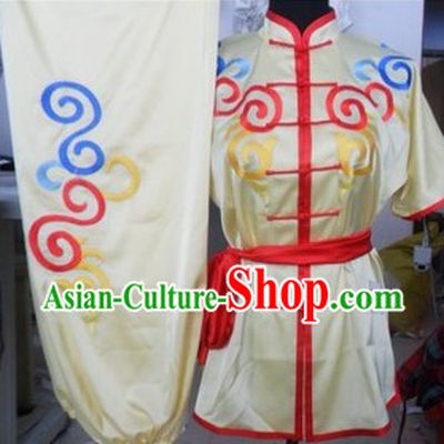 Traditional Chinese Short Sleeves Kung Fu Uniforms