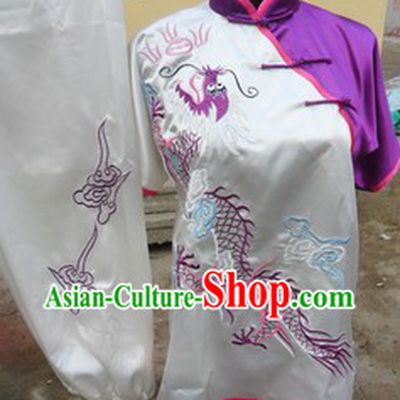 Traditional Chinese Short Sleeve Kung Fu Southern Fist Uniforms