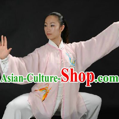 Traditional Chinese Tai Chi Kung Fu Clothes and Veil